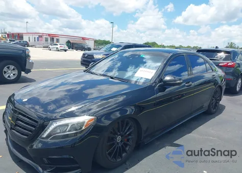 2015 Mercedes-Benz S 550 из США, поврежденный, VIN WDDUG8CB3FA137161